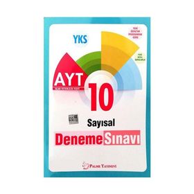 AYT Sayısal Deneme Sınavı 10 Deneme Seti - Palme Yayınevi