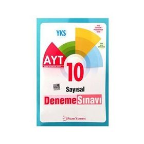AYT Sayısal Deneme Sınavı 10 Deneme Seti - Palme Yayınevi