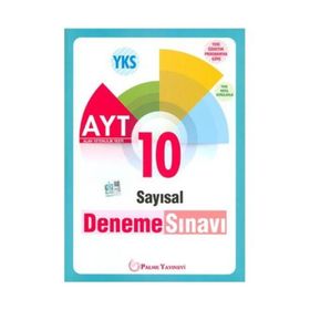 AYT Sayısal Deneme Sınavı 10 Deneme Seti - Palme Yayınevi