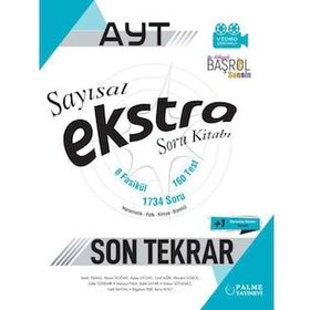 AYT Sayısal Ekstra Son Tekrar Soru Bankası Palme Yayınları