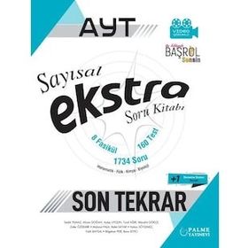 AYT Sayısal Ekstra Son Tekrar Soru Bankası Palme Yayınları