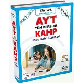 AYT Sayısal Kamp Soru Fasikülleri Seti - Gür Yayınları