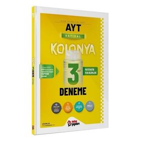 AYT Sayısal Kolonya 3 Deneme Metin Yayınları