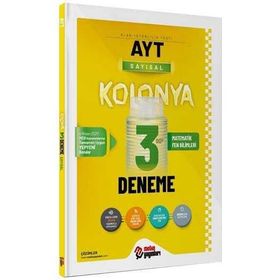 AYT Sayısal Kolonya 3 Deneme Metin Yayınları