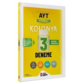 AYT Sayısal Kolonya 3 Deneme Metin Yayınları