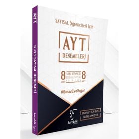Ayt Sayısal Özel 8'li Paket Deneme Karekök Yayınları