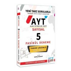 AYT Sayısal Tamamı Çözümlü 5 Fasikül Deneme Yargı Lemma Yayınları