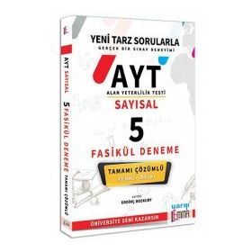 AYT Sayısal Tamamı Çözümlü 5 Fasikül Deneme Yargı Lemma Yayınları