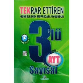 AYT Sayısal Tekrar Ettiren Özel 3 lü Deneme-Yayın Denizi Yayınları