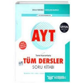 Ayt Sayısal Temel Kavramlarla Tüm Dersler Soru Kitabı-Palme Yayınları