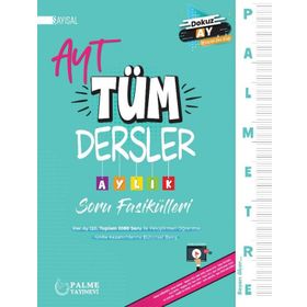 AYT Sayısal Tüm Dersler Aylık Soru Fasikülleri Palme
