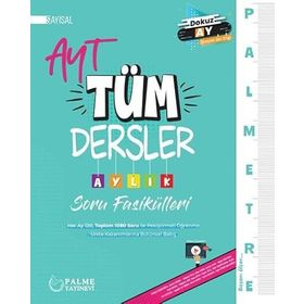 AYT Sayısal Tüm Dersler Aylık Soru Fasikülleri Palme