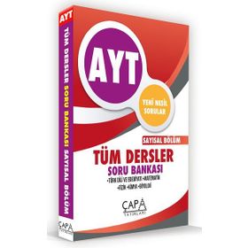AYT Sayısal Tüm Dersler Soru Bankası-Çapa Yayınları