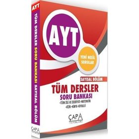 AYT Sayısal Tüm Dersler Soru Bankası-Çapa Yayınları