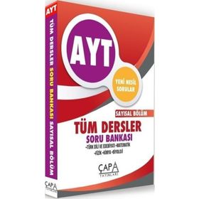 AYT Sayısal Tüm Dersler Soru Bankası-Çapa Yayınları