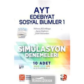 AYT Simülasyon Edebiyat - Tarih - Cografya Denemeleri 3D Yayınları