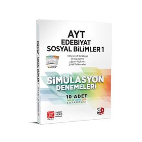 AYT Simülasyon Edebiyat - Tarih - Cografya Denemeleri 3D Yayınları
