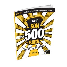 Ayt Son 500 Soru Matematik Geometri Hız Yayınları