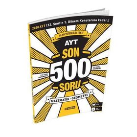 Ayt Son 500 Soru Matematik Geometri Hız Yayınları