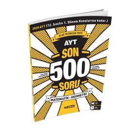 Ayt Son 500 Soru Matematik Geometri Hız Yayınları