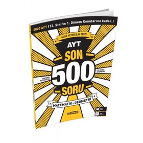 Ayt Son 500 Soru Matematik Geometri Hız Yayınları