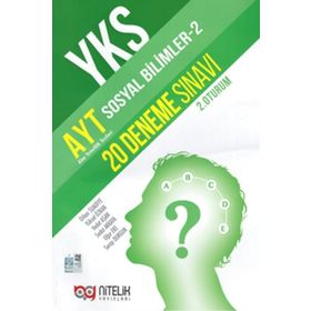 AYT Sosyal Bilimler 2 20li Deneme Sınavı Nitelik Yayınları