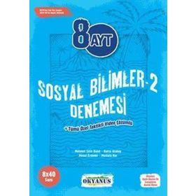 AYT Sosyal Bilimler 2 8 Deneme Okyanus Yayınları