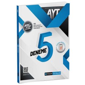 AYT Tamamı Çözümlü 5 Deneme - Pegem Akademi Yayıncılık
