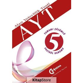 AYT Tamamı Çözümlü 5 Fasikül Deneme Kollektif Deha Yayınları
