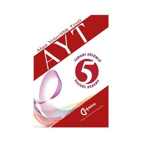 AYT Tamamı Çözümlü 5 Fasikül Deneme Kollektif Deha Yayınları