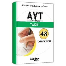 Ayt Tarih 48 Yaprak Test Ankara Yayıncılık