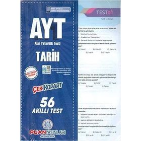 AYT Tarih Akıllı Test Puan Yayınları