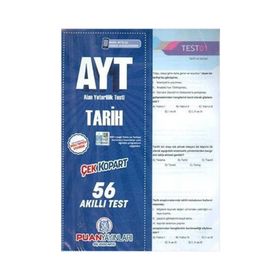 AYT Tarih Akıllı Test Puan Yayınları