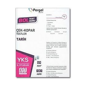 AYT Tarih Çek Kopar Testler - Pergel Yayınları