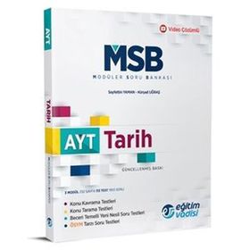 AYT Tarih Güncel MSB Modüler Soru Bankası-Eğitim Vadisi