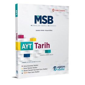 AYT Tarih Güncel MSB Modüler Soru Bankası-Eğitim Vadisi