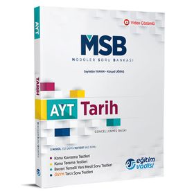 AYT Tarih Güncel MSB Modüler Soru Bankası-Eğitim Vadisi