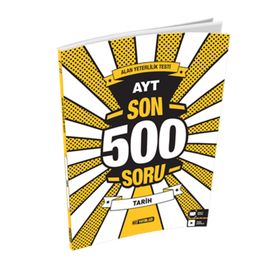 AYT Tarih Son 500 Soru Hız Yayınları