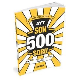 AYT Tarih Son 500 Soru Hız Yayınları