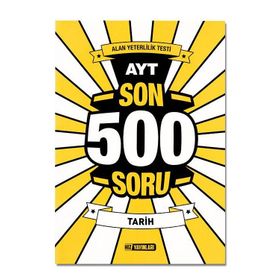 AYT Tarih Son 500 Soru Hız Yayınları