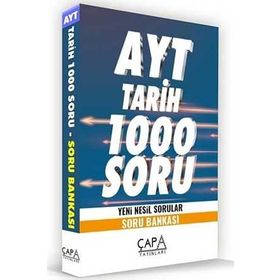 AYT Tarih Soru Bankası-Çapa Yayınları