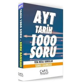 AYT Tarih Soru Bankası-Çapa Yayınları