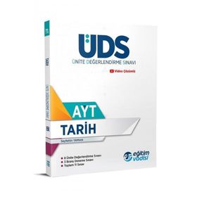 AYT Tarih ÜDS Ünite Değerlendirme Sınavı Eğitim Vadisi Yayınları