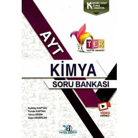 AYT Tek Video Çözümlü Soru Bankası Kimya - Yayın Denizi