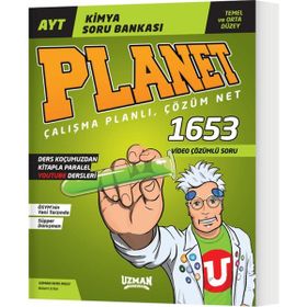 AYT Temel ve Orta Düzey Kimya Soru Bankası Planet Uzman Yayınları