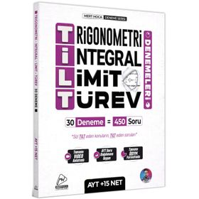 AYT TİLT Denemeleri Trigonometri İntegral Limit Türev 30 Deneme Mert Hoca Yayınları