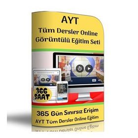 AYT Tüm Dersler Online Görüntülü Eğitim Setİ