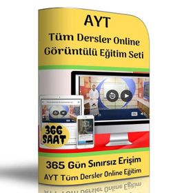 AYT Tüm Dersler Online Görüntülü Eğitim Setİ