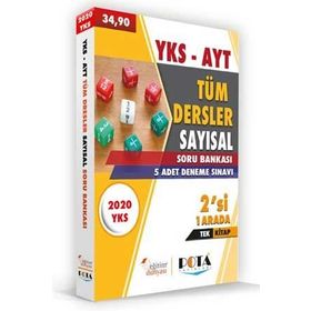 AYT Tüm Dersler Sayısal Soru Bankası-Eğitim Dünyası Yayınları