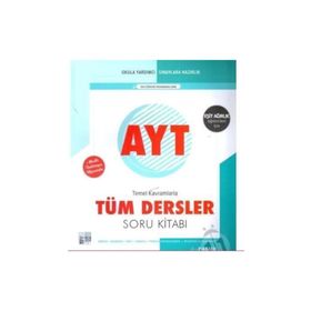 AYT Tüm Dersler Soru Kitabı Bankası - Palme Yayınları